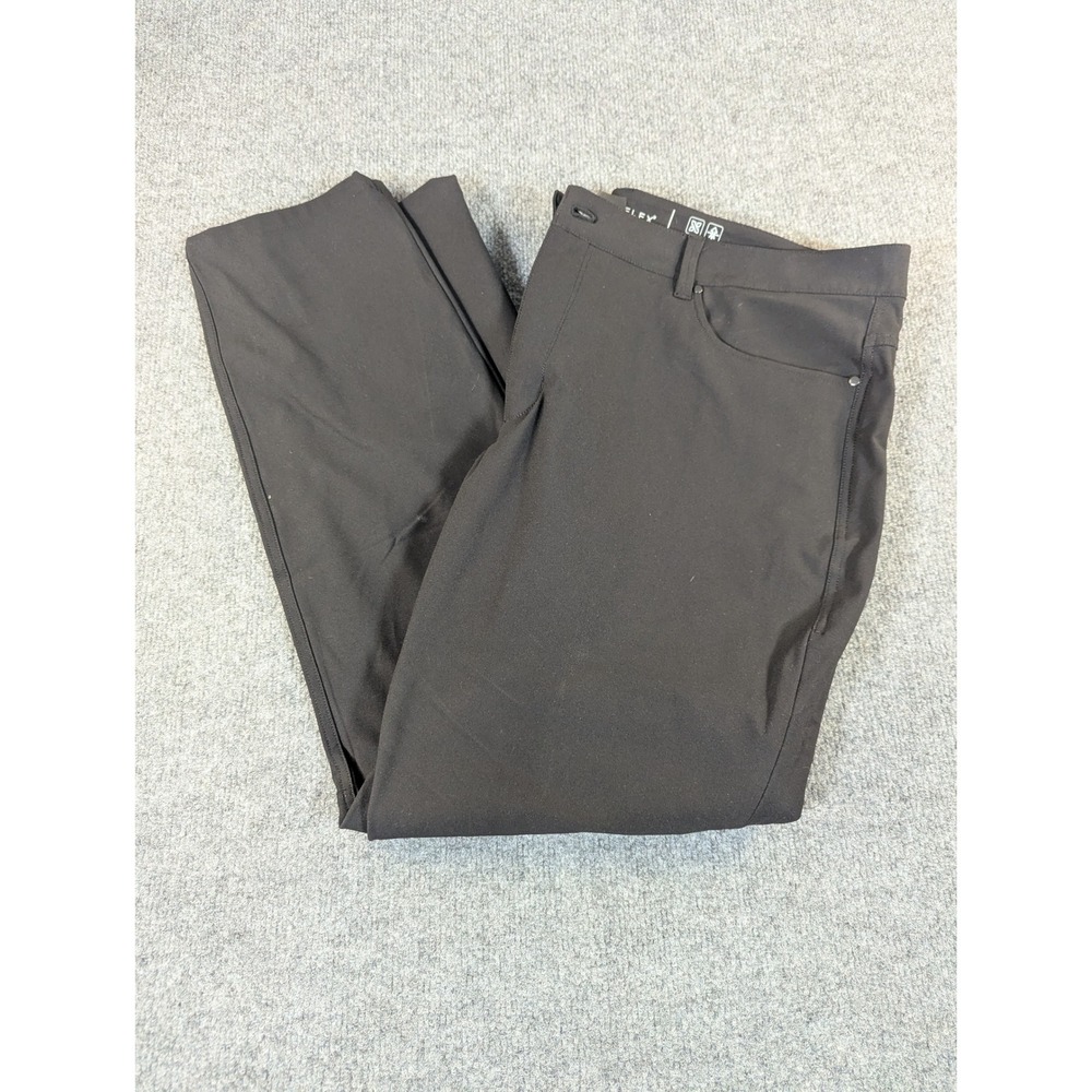 Linearflex Mens Performance Pants Black 38x30 Wat… - image 1